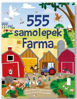 555 samolepek Farma