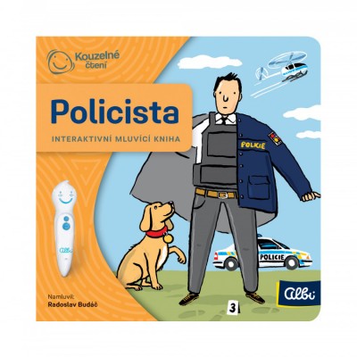 Kouzelné čtení - Minikniha povolání – Policista