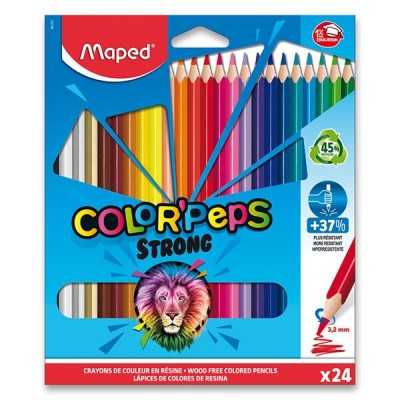 Pastelky Maped Color'Peps Strong - 24 barev