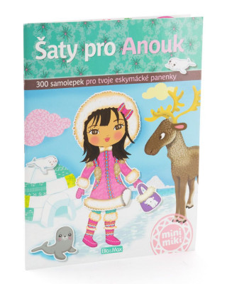 Šaty pro Anouk - kniha samolepek