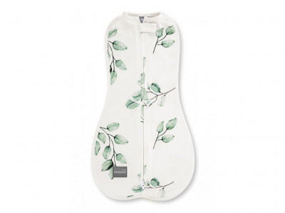 Zavinovačka Sleepee First Step Swaddle s čepičkou zdarma Eucalyptus