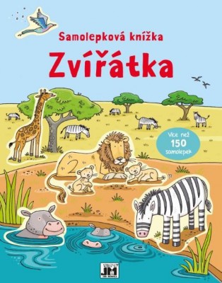 Zvířátka -  samolepková knížka