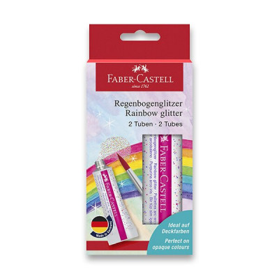 Třpytky Faber-Castell Rainbow 12 ml