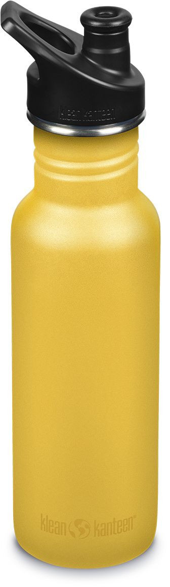 Nerezová lahev Klean Kanteen Classic Narrow 18oz (w/Sport Cap) – Old gold 532 ml