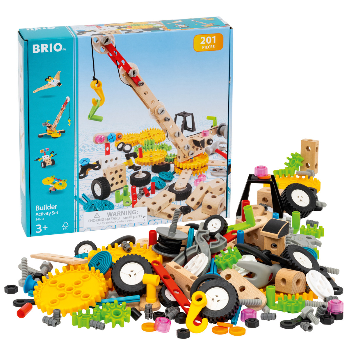 Brio Builder - konstrukční set 201 ks