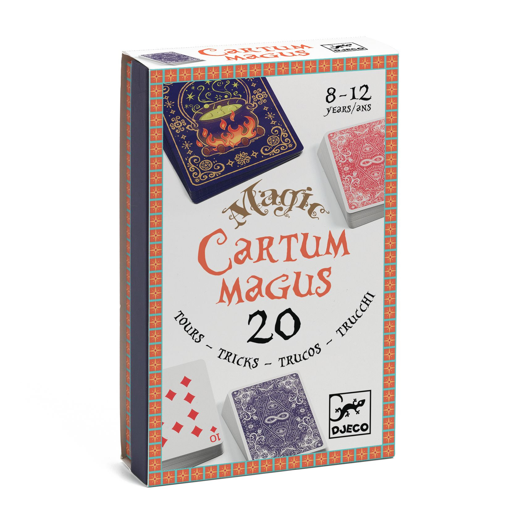 Djeco Magic – Cartum Magus – sada 20 karetních triků